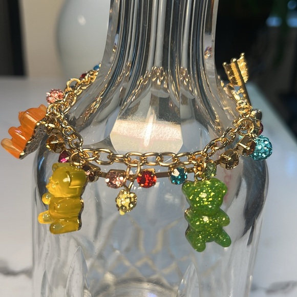 Betsey Johnson Gummy Bear Fireball Bracelet NWT - Picture 11 of 13